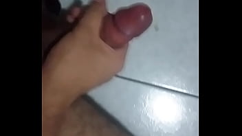 man masturbating