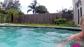 anybunny colleg boy looses at pool