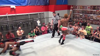 black wrestling porn