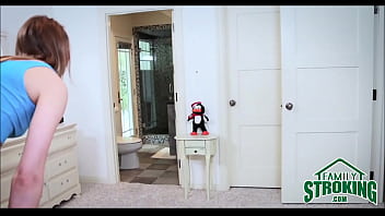 brother set up hidden cam before shower