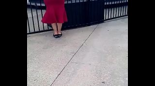 huge ass in tight dress videos