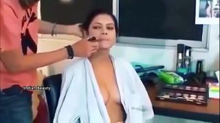 malayalam actress makeup man boob touch