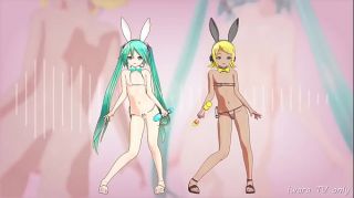 mmd miku naked