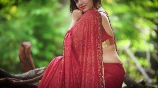 namitha pramod hot boobs in saree