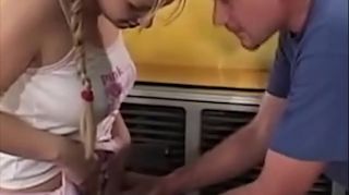 xxx boobs attack in the travelling bus or train