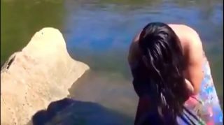 naija girls bathing in river