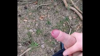 male group jerk off in forest