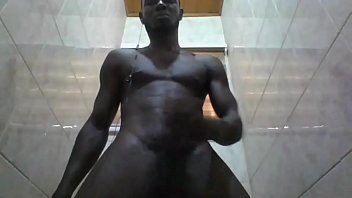 black priest caught jerking