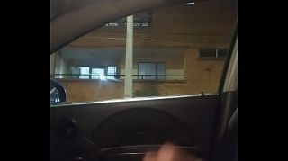 car driving jerk off public porn