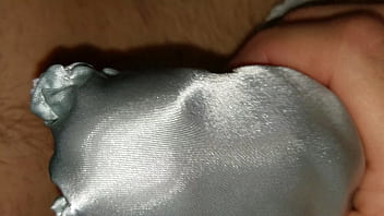 puffy satin panty masturbation