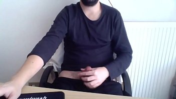 straight turkish soldier jerks off and cums