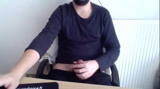 straight turkish soldier jerks off and cums