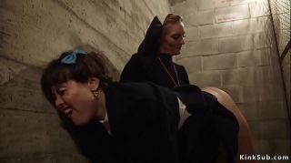 lesbian nun spankings