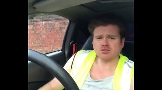 wife_watches_man_wanking_in_car