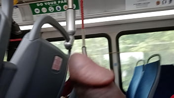 dick touch on bus