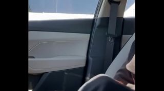 stranger watches me jerk off in car