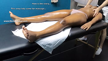 black guy massage hidden cam