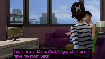 xxx video mom sleeping and his son come room