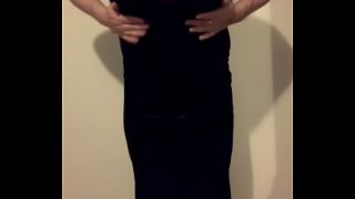 jenna_nickol_pulls_down_grey_dress_video