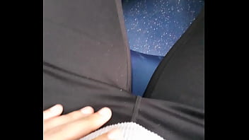 body touching and seducing in bus and train