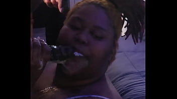 granny takes cum down the throat