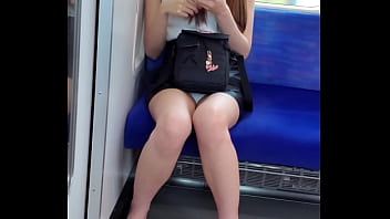 real japanese molesting on train